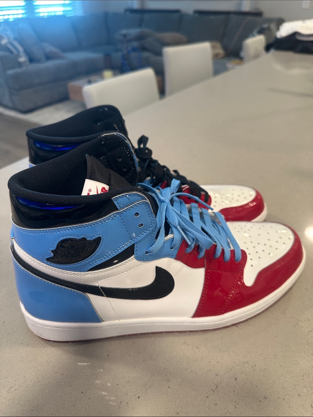 Nike “Fear of God” Air Jordan 1 High Top Sneakers - Picture 3 of 6